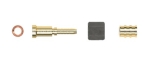 Gomax Press-Anschluss 7/16 UNF KBA02M Quadra DN4 gerade (Pack=10Stck)
